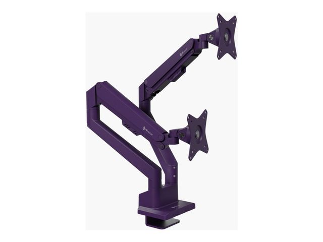 Arozzi Alzare Neo Duo - Gas Spring Monitor Arm - Purple