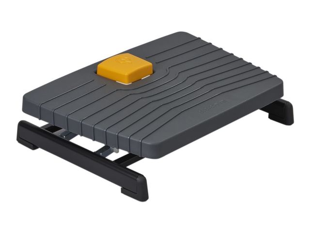 BakkerElkhuizen Pro 952 Footrest, Musta, Harmaa, Oranssi, Muovi, Kumi, Terästä, 120 kg, 0 - 90°, 44 cm, 32 cm