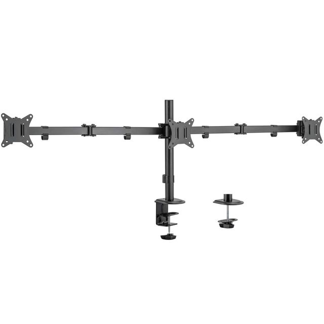 Näytön varsi kolminkertainen 17-27" 2x658mm