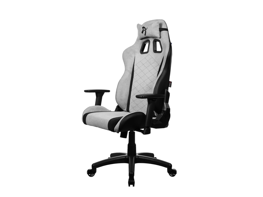 Arozzi Avanti Soft Fabric - Gaming Chair - Light Grey