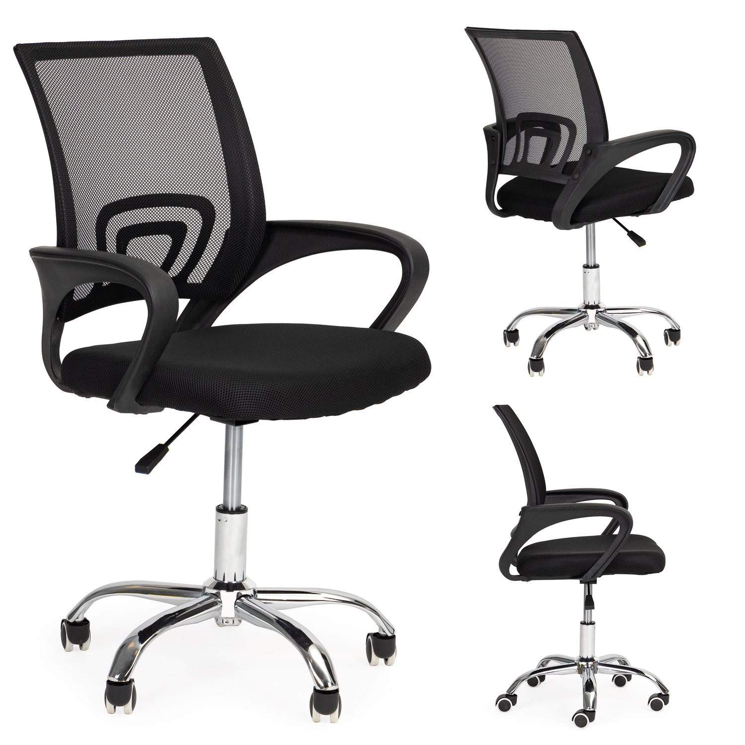 Ergonominen työtuoli verkko- ja ristiseläntuella