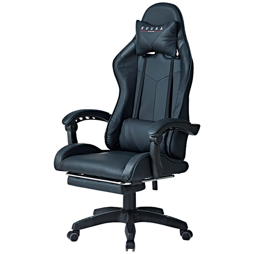 Kuura Gaming pelituoli Pro, musta